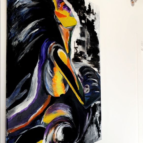 Big acrylic painting on canvas - Picture 5 of 6